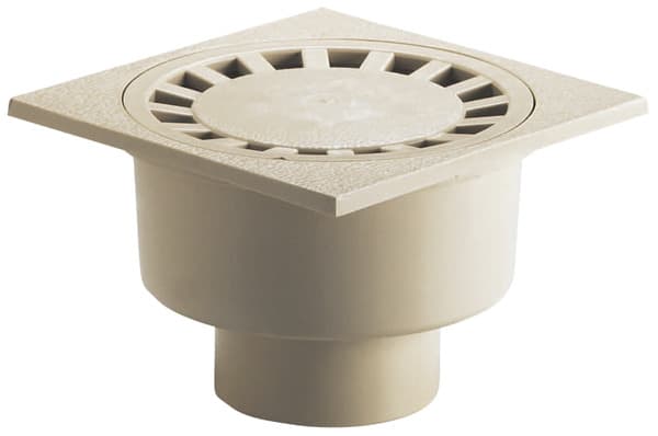 Siphon de cour polypropylène - Sable