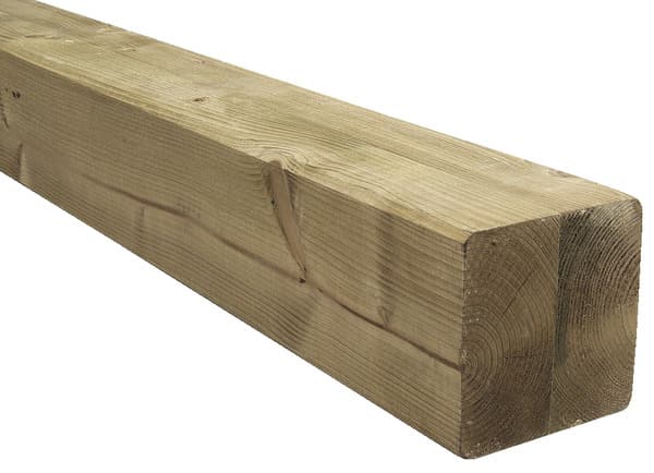 Poutre rabotée l. 2,40 m - section 140 x 140 mm