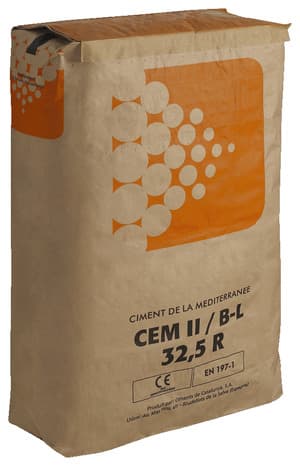 Ciment CEM II/B-L 32,5 - sac de 35 kg