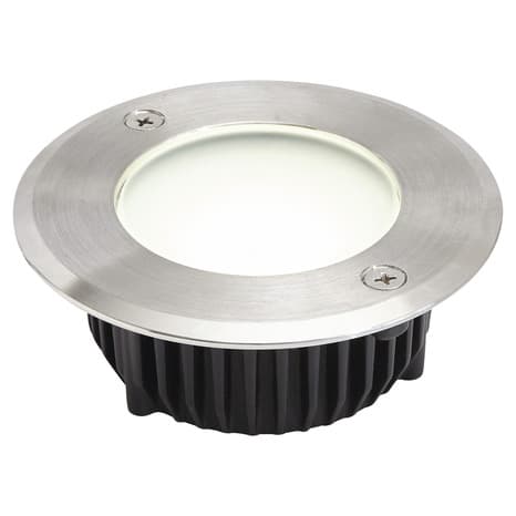 Miniature 2 de Spot terrasse rond alu brossé "flax" - Marque BLOOMA