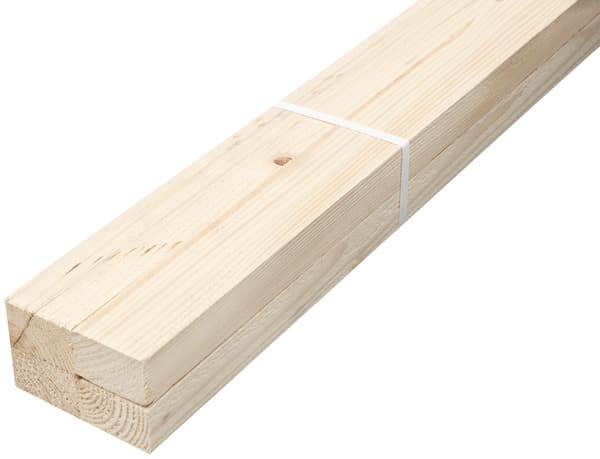 Botte de 4 tasseaux en sapin brut L. 2,40 m - Section 50 x 32 mm