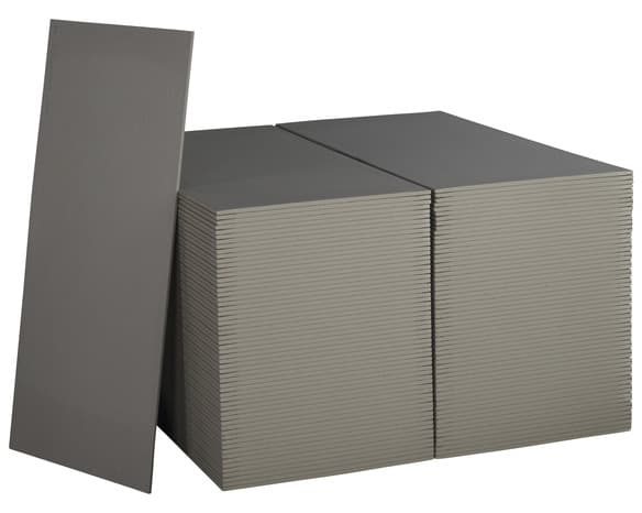 Miniature 2 de Plaque de plâtre BA 13 NF - L. 1,25 x l. 0,60 m x Ép. 12.5 mm "Pladur"