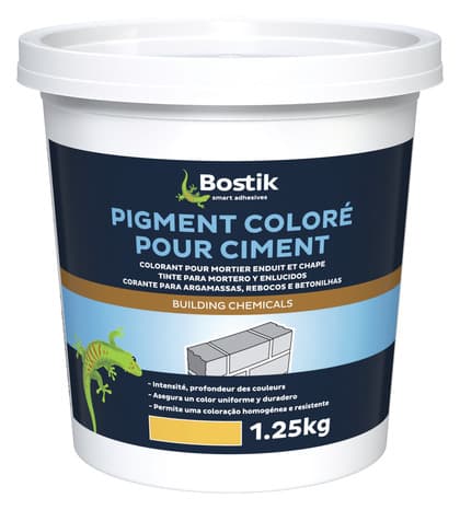 Colorant pour ciment - Jaune - Bostik