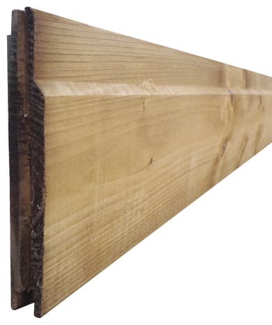 Miniature 2 de Lot 6 clins épicéa h.132 x l.2400 x ep.18 auto marron *st louis*