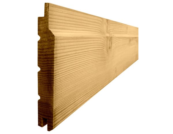 Miniature 2 de Lot de 6 clins épicéa h.125 x l.2400 x ep.20 auto vert *kladi*