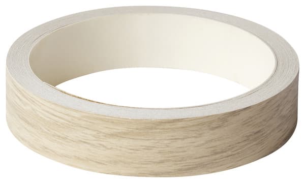 Bande de chant adhésif effet chêne 5 m