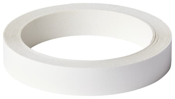 Chant adhésif Thermocollé Blanc - 5 m