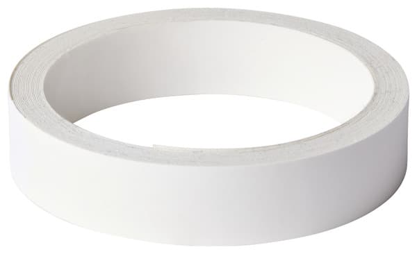 Chant adhésif Thermocollé - Blanc - 5 m