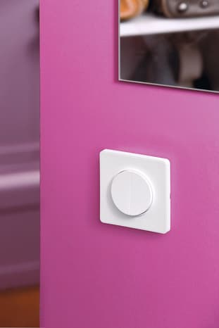 Miniature 4 de Interrupteur double va-et-vient "Odace" blanc - Schneider Electric