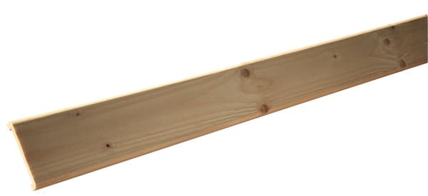 Nez de cloison en sapin - 21 x 87 mm. L. 2m50