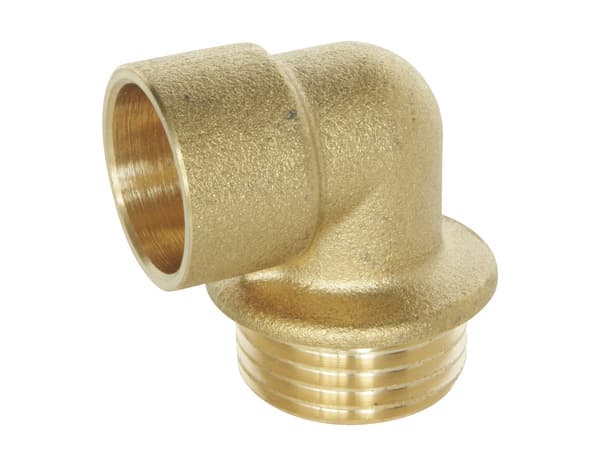 Miniature 2 de Lot de 2 raccords laiton coudé à souder sur tube cuivre Ø16 - Sortie Mâle 15/21 (1/2") - Somatherm