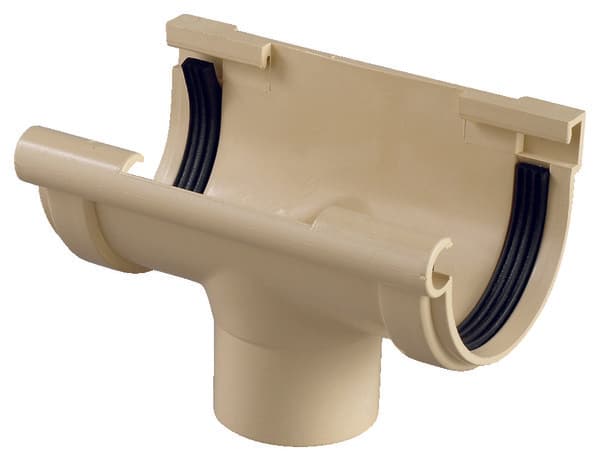 Miniature 3 de Naissance centrale en PVC gris 25/80 mm - First