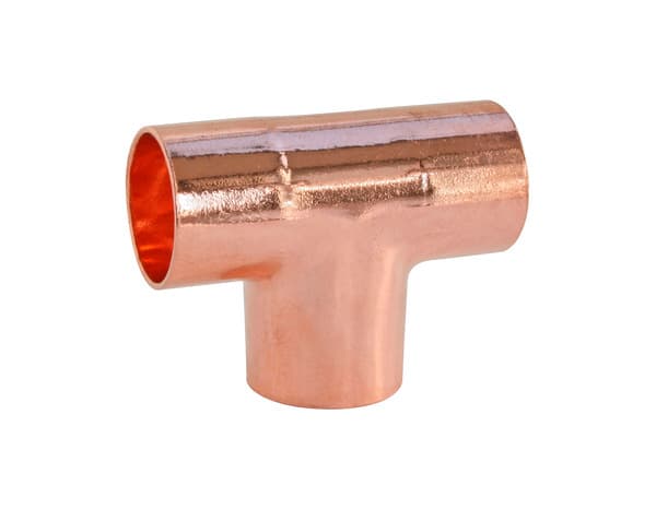 2 tés à souder égal FF - Ø 18 - Somatherm