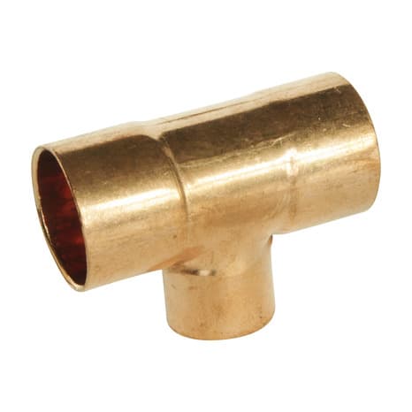 Lot de 2 tés réduit à souder Ø16-14-16 - Somatherm