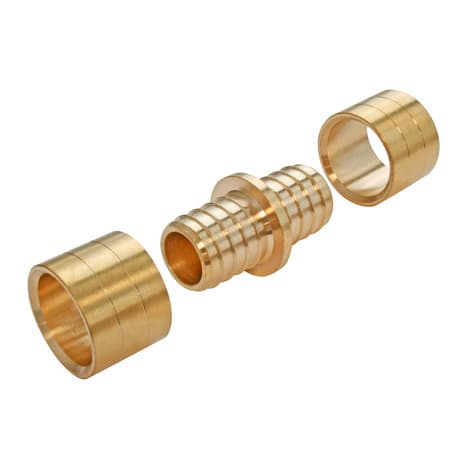 Lot de 2 manchons égal à glissement pour tube PER Ø16 - Somatherm