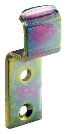 Support coude pour barre de sécurité 16 mm en acier bichromaté - AFBAT