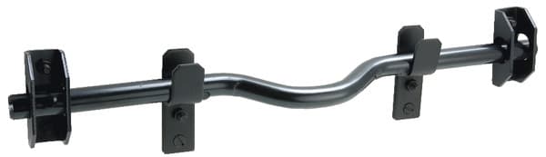 Barre de sécurité en acier zingué pour volet en bois 41 cm noir - Thirard