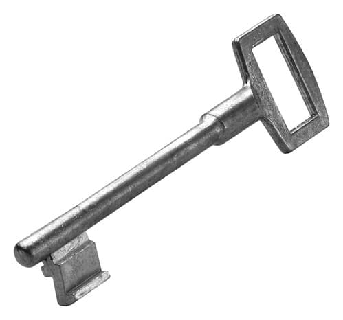 Miniature 2 de Serrure en applique horizontale laquée 140x80 mm pour porte cave droite - Thirard