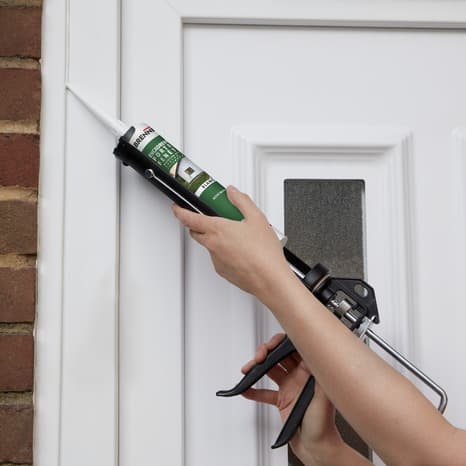 Miniature 2 de Mastic silicone porte et fenêtre blanc 280 ml - Brenner