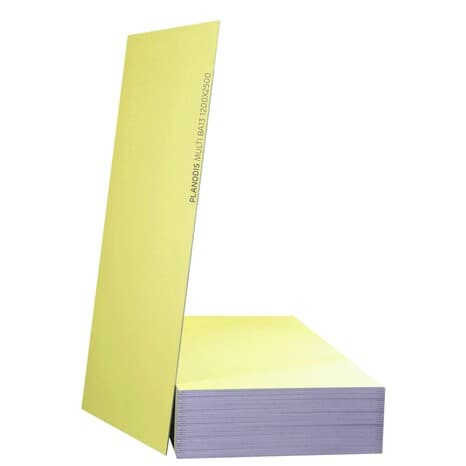 Plaque de plâtre BA13 multifonctions 4 en 1 - L.2,50m x l.1,20m