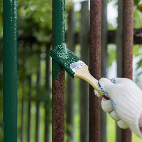 Miniature 3 de Peinture extérieure métal 0,5 L vert mousse brillant - Evalux