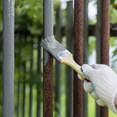 Miniature 3 de Peinture extérieure métal 0,5 L gris moyen brillant - Evalux