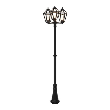 Miniature 2 de Lampadaire "Natumo" E27 - H. 2,50 m - Noir - Marque BLOOMA