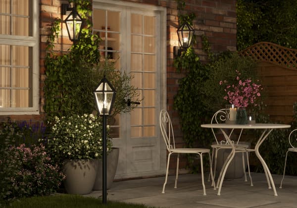 Miniature 4 de Lampadaire "Natumo" E27 - H. 120 cm - Noir - Marque BLOOMA