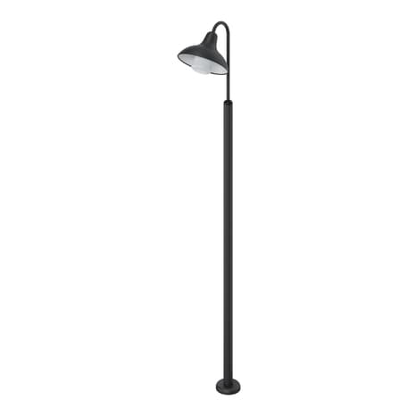 Lampadaire "Dirca" E27 - H. 200 cm - Anthracite - Marque BLOOMA