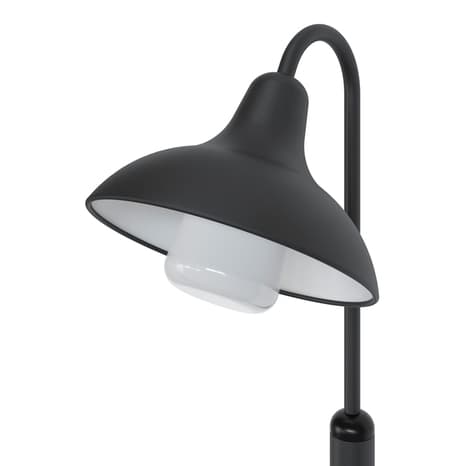 Miniature 3 de Lampadaire "Dirca" E27 - H. 200 cm - Anthracite - Marque BLOOMA