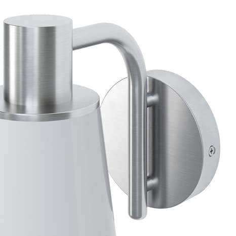 Miniature 3 de Applique murale "Clematia" IP44 E27 - Acier - Marque BLOOMA