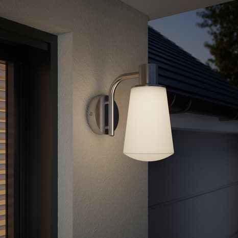 Miniature 4 de Applique murale "Clematia" IP44 E27 - Acier - Marque BLOOMA