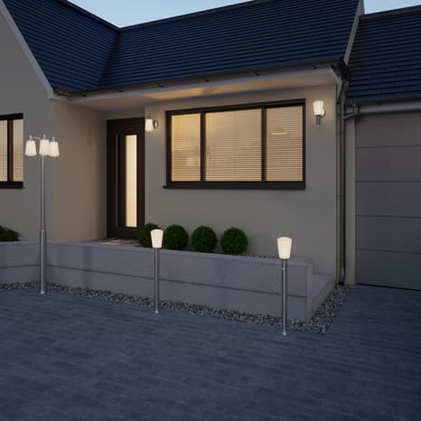 Miniature 5 de Lampadaire "Clematia" E27 - H. 190 cm - Acier - Marque BLOOMA