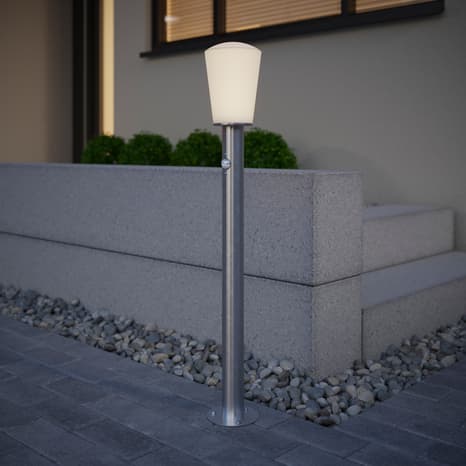 Miniature 3 de Potelet à détection de mouvements "Clematia"  E27 - H. 85 cm - Acier - Marque BLOOMA