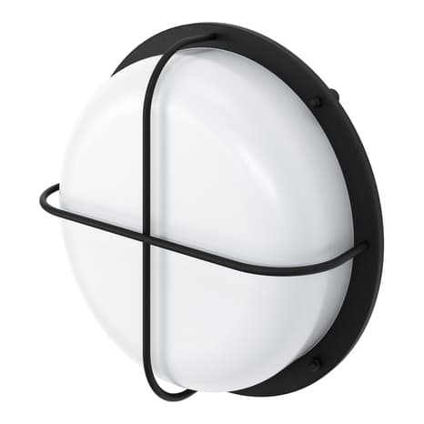 Hublot "Pinusa" IP44 2 x E27 - Noir - Marque BLOOMA