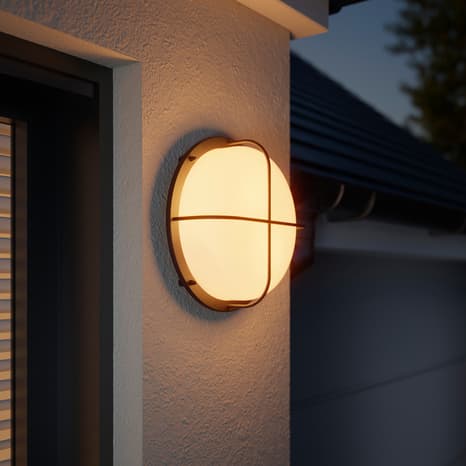 Miniature 4 de Hublot "Pinusa" IP44 2 x E27 - Noir - Marque BLOOMA