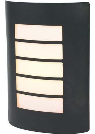 Miniature 2 de Applique murale "Larixa" IP44 E27 - Anthracite - Marque BLOOMA