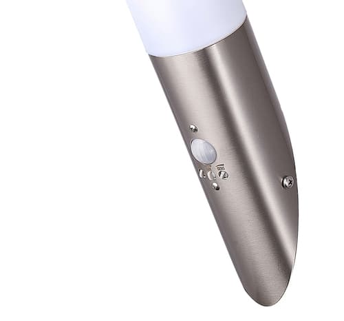 Miniature 3 de Applique murale à détection de mouvements "Hollis" IP44 E27 - Acier