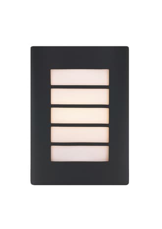 Miniature 3 de Applique murale "Larixa" IP44 E27 - Anthracite - Marque BLOOMA