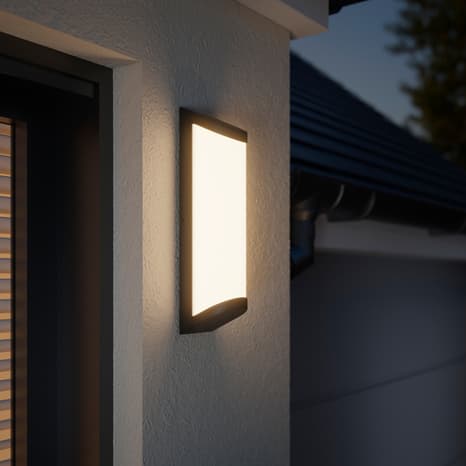 Miniature 4 de Applique murale "Ostrya" LED - Noir - Marque BLOOMA