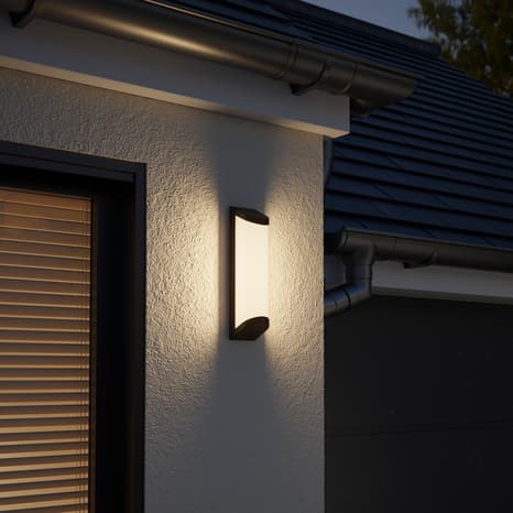 Miniature 5 de Applique murale "Ostrya" LED - Noir - Marque BLOOMA