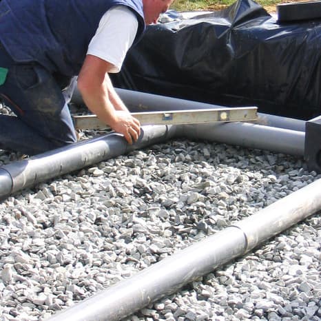 Miniature 5 de Rouleau de film multi-usages en polyéthylène tri couche 400 microns noir 8,60x8,60 m