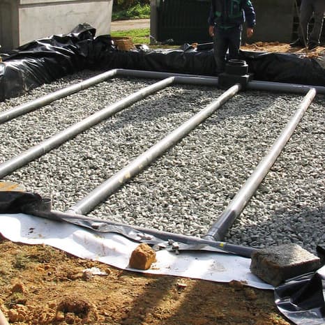 Miniature 6 de Rouleau de film multi-usages en polyéthylène tri couche 400 microns noir 8,60x8,60 m