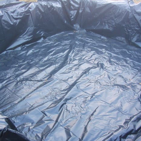 Miniature 8 de Rouleau de film multi-usages en polyéthylène tri couche 400 microns noir 8,60x8,60 m