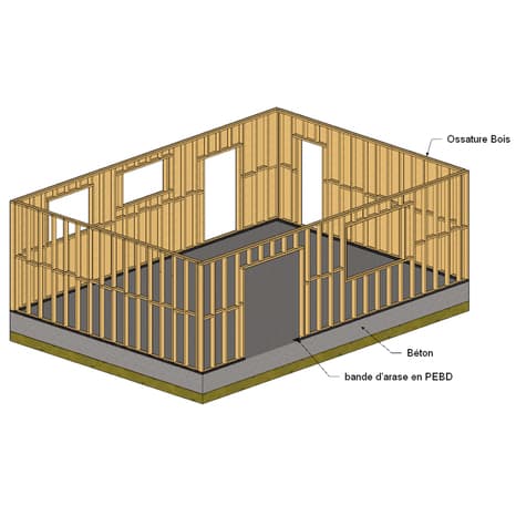 Miniature 6 de Rouleau de bande d'arase d'étanchéité noire 0.30 M x 30 M
