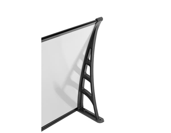 Miniature 5 de Marquise transparente en polycarbonate "Clear" 120 x 70 cm