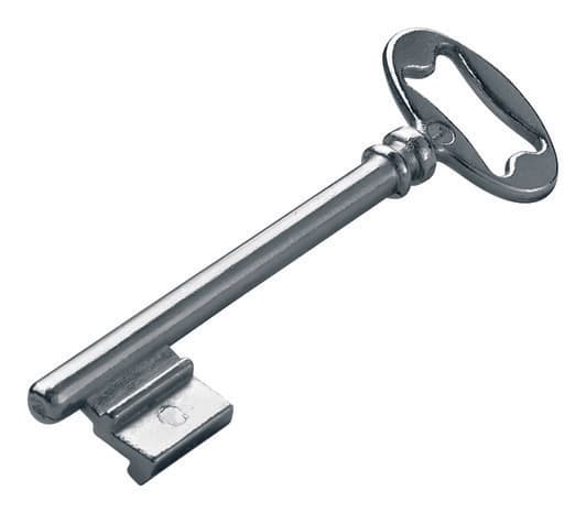 Miniature 2 de Serrure à applique verticale pêne dormant 1/2 tour porte gauche - 70 x 110 mm - Thirard