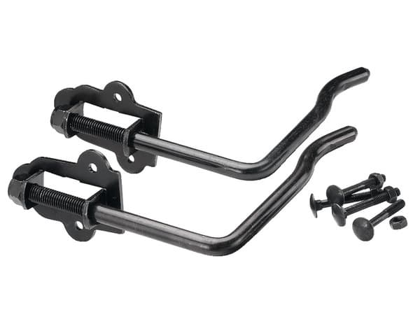 2 arrêts de volet à poignée en acier - AFBAT