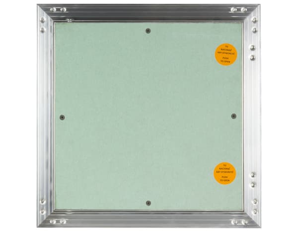 Trappe de visite en aluminium 40 x 40 cm système "PUSH" - Diall