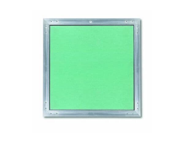 Trappe de visite en aluminium à peindre 40 X 40 cm système "PUSH" - Placoplâtre